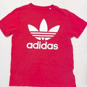 GIRLS ADIDAS LOGO SHORT SLEEVE T SHIRT SIZE 10